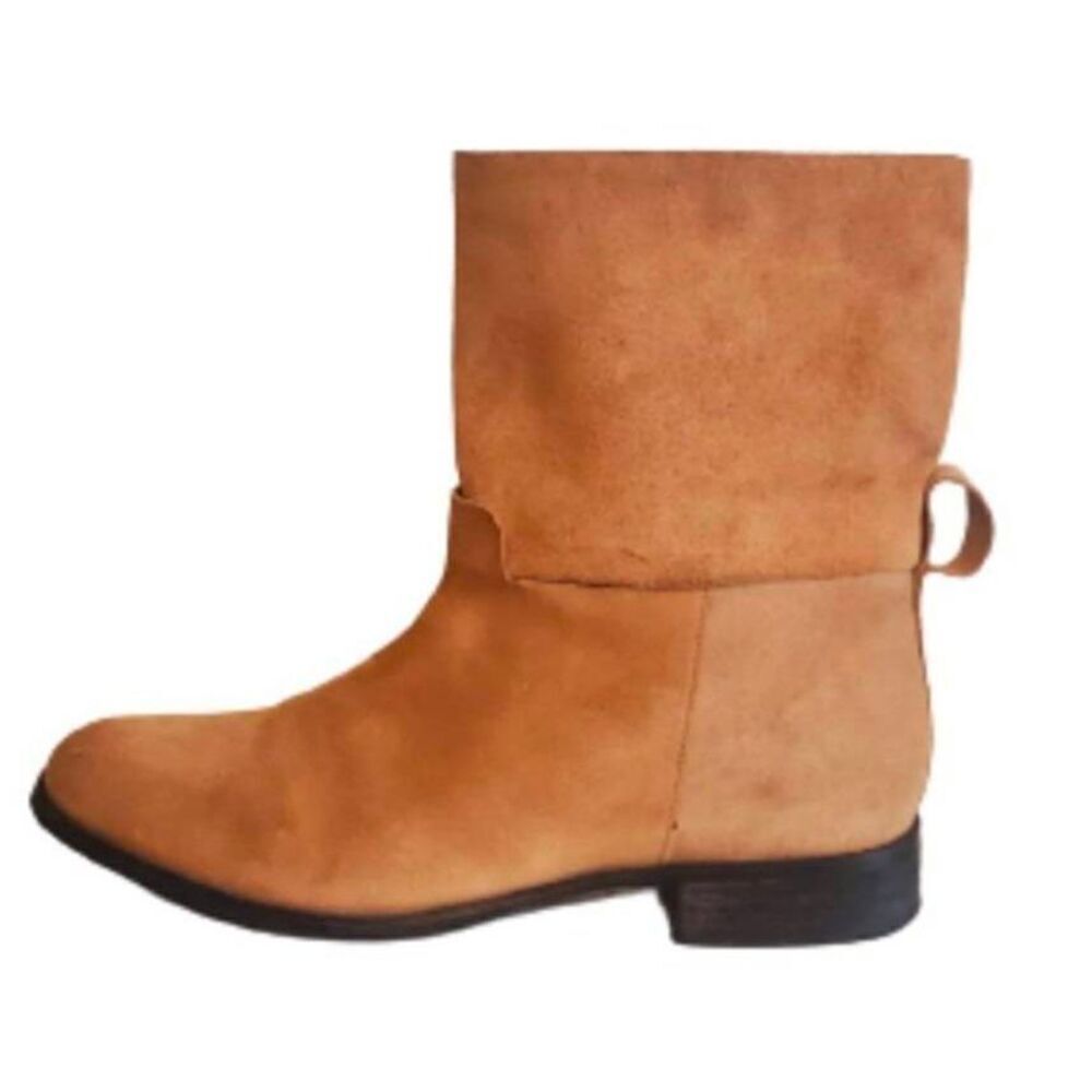 COCLICO Tieg Brown Suede Mid Calf Boot Size 36